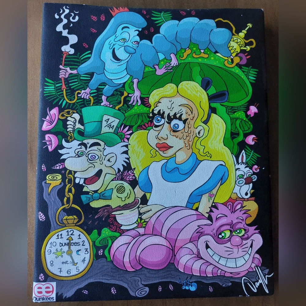 Alice in Wonderland canvas print  *Host Pick*